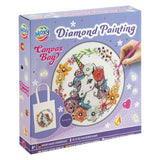 Creative craft group versier je eigen diamond painting tas