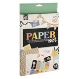 Kreatives Bastelgruppen-Bastelpapier mit Aufdruck gemischt A4