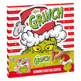 Kreative Bastelgruppe, Diamantmalerei-Leinwand „Der Grinch“ – 30 x 30 cm