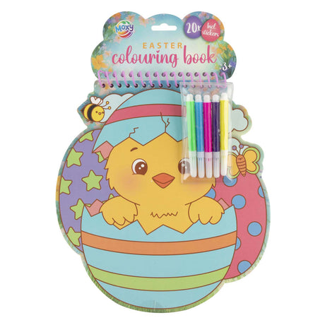 Creative craft group kleurboek pasen met 5 stiftjes