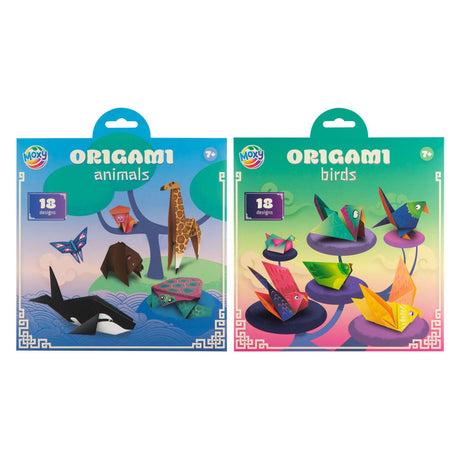 Creative craft group origami 19,5x19,5cm - 12 vellen en 18 designs