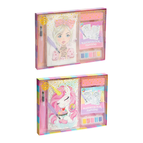 Creative craft group aquarel schilder set - 27x19,5x2cm