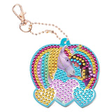 Moxy Einhorn-Akademie-Diamantmalerei-Schlüsselanhänger – 20,5 x 7,5 cm