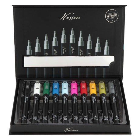 Nassau Fine Art Nassau Acryl-Marker-Set – 10-tlg.