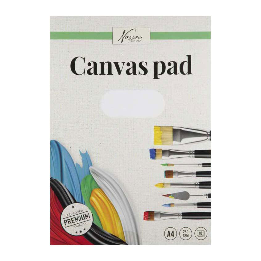 Creative craft group nassau canvasblok a4 - 10 vellen