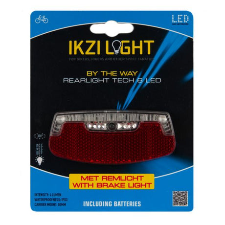 Ikzi Taillight 6-LED-Auto + Bremslicht übrigens Batterie