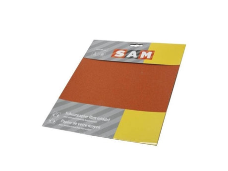 Sam Schleifpapier trocken mittel 5 Blatt