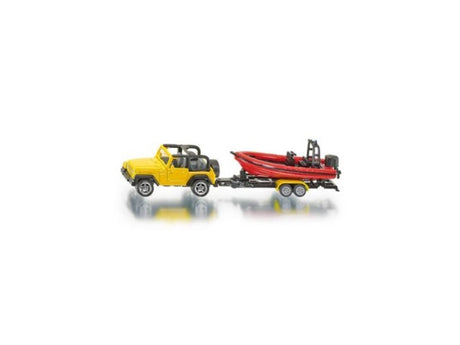 Siku 1658 Jeep mit Boot