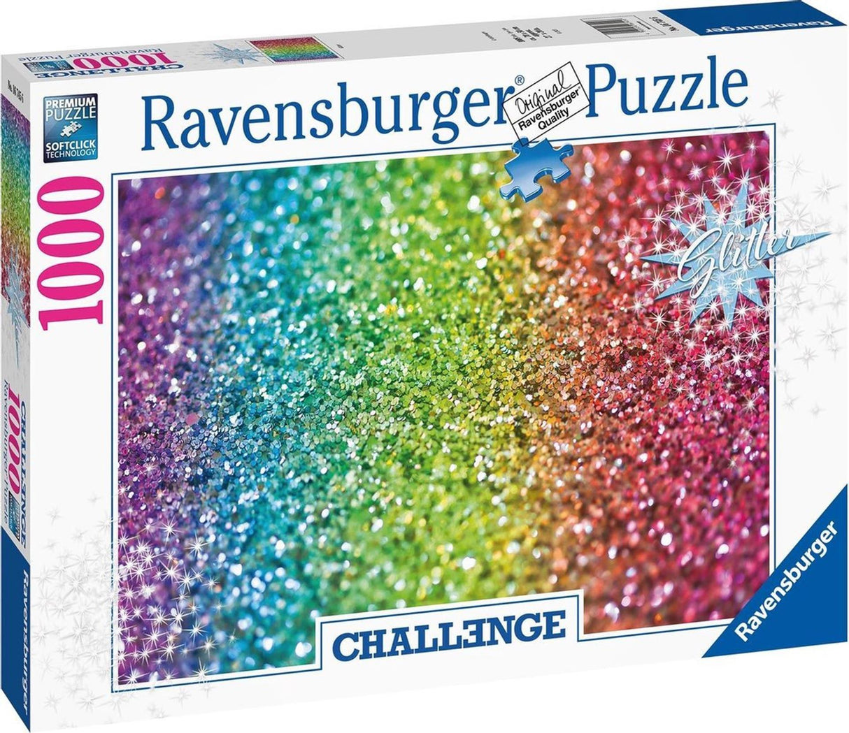 Ravensburger Puzzle Glitter – Puzzle – 1000-teilige Herausforderung