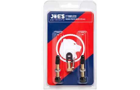 Joes Joe's No Flats – Tubeless Presta-Ventil 32 mm (2 Stück)