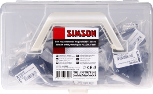 SIMSON HYDROLIC FLIM BLOCKS MAGURA BOX 25 Sätze 600208b