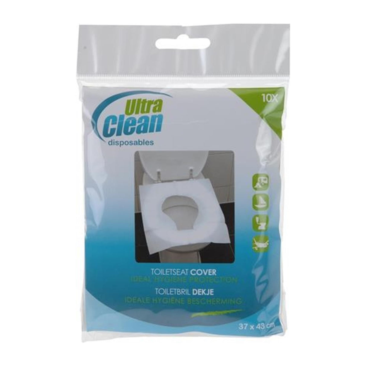 Ultra-saubere Toilettensitzbezüge, 10er-Packung