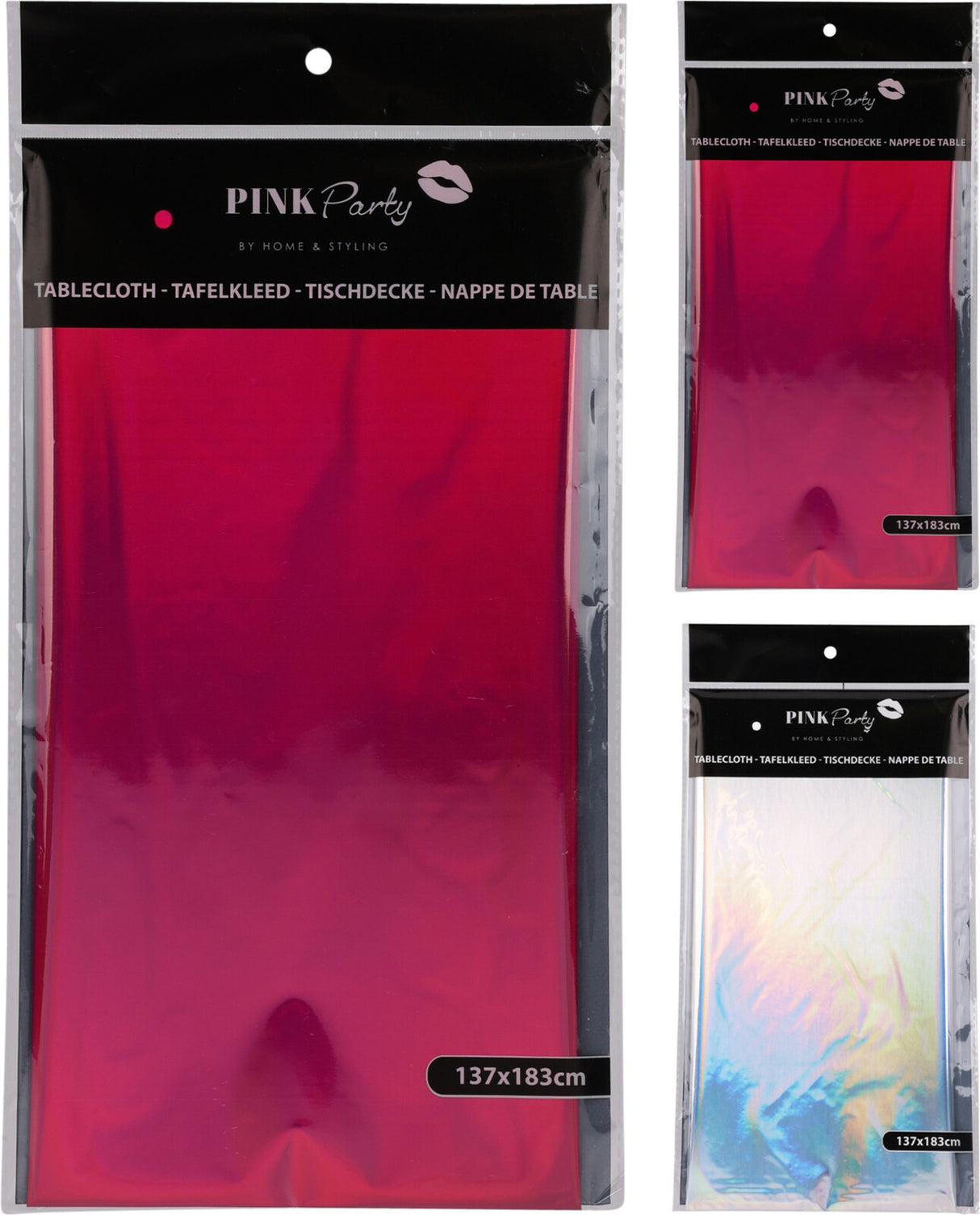 Ty Tischdecke 137x183cm rosa par
