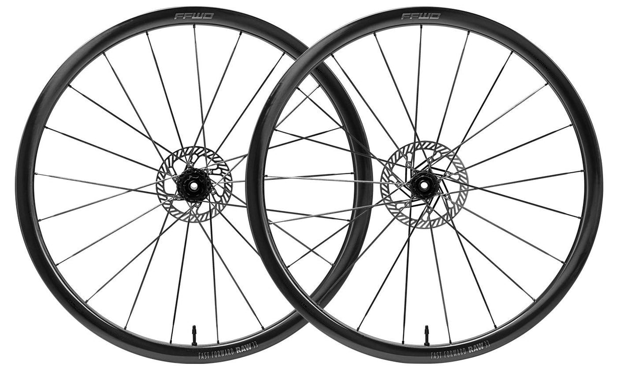 Shimano ffwd wielset raw33 ffc 33mm glossy 12mm ta