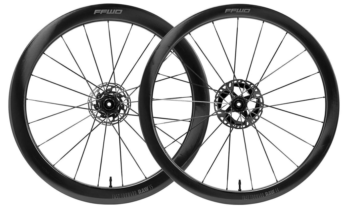 Sram ffwd wielset raw 55 44 combo set ceramicspeed glossy black xdr