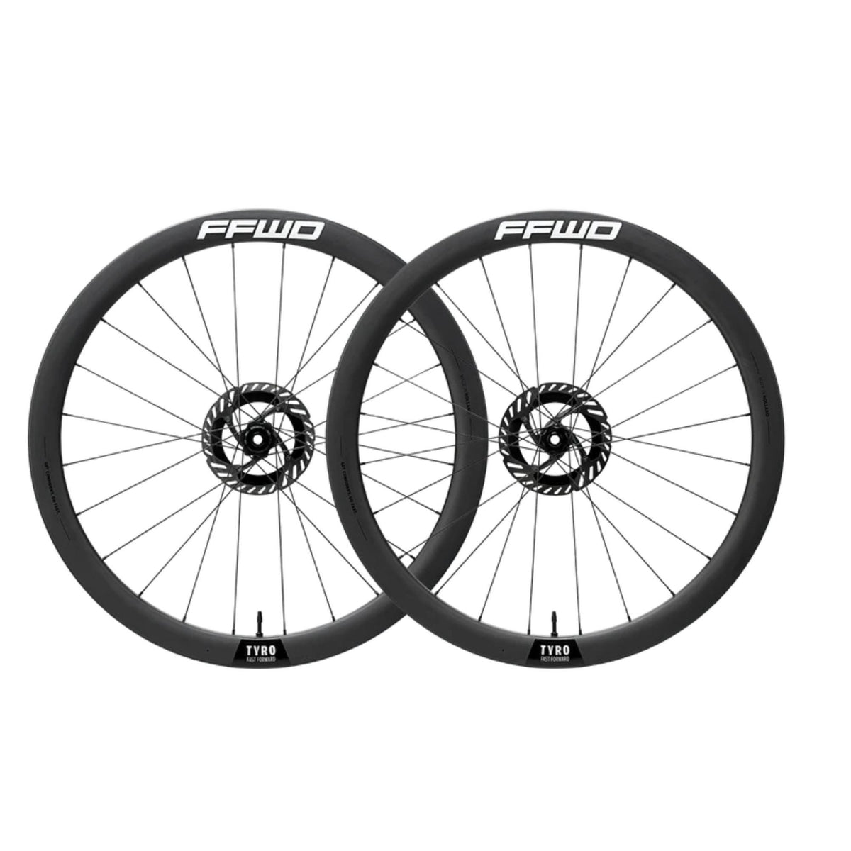 Shimano ffwd wielset tyro v3 fcc 45mm 12mm disc 12sp micro spline