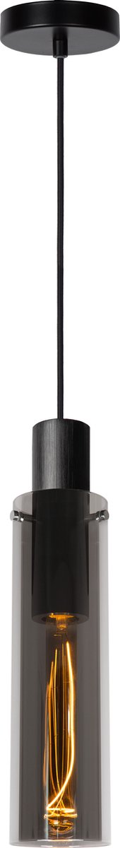 Lucide Orlando - Hängelampe - ø 10 cm - 1xe27 - fumé