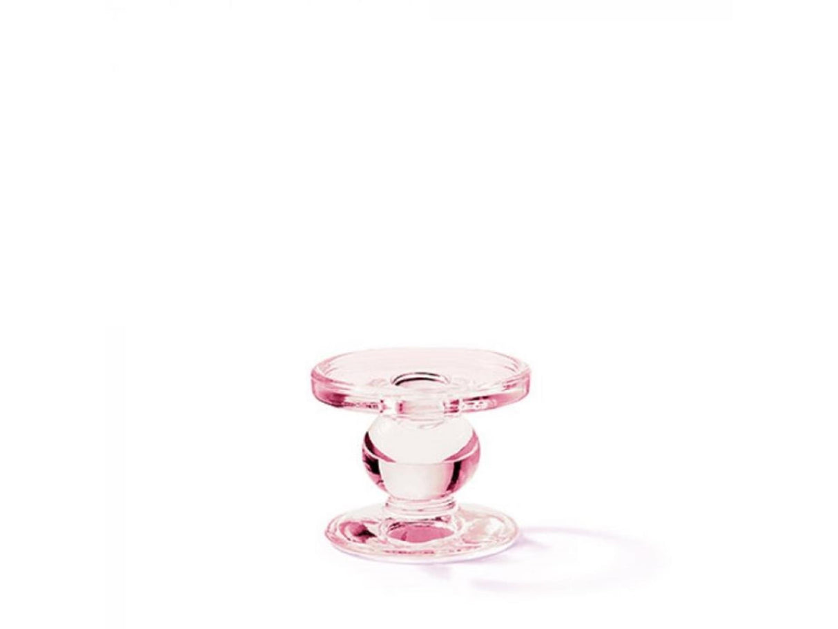 Ambiente Kerzenständer Glas Rose ø9xh7cm