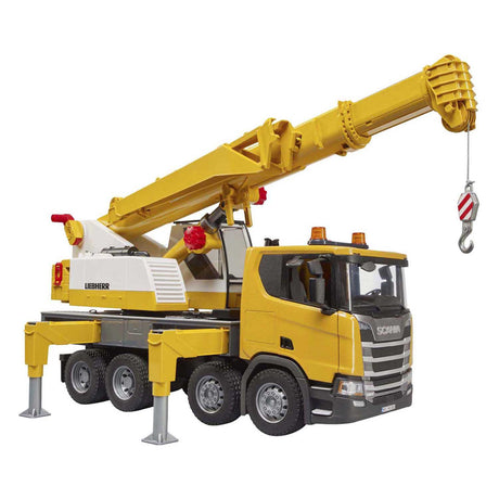 Bruder 3571 LKW Scania 560R Liebherr Kran mit LKW