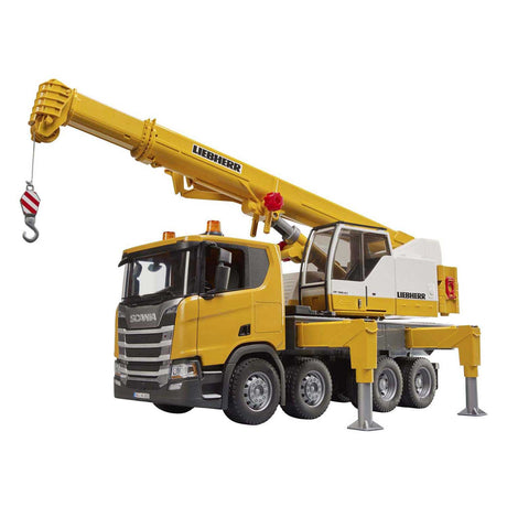 Bruder 3571 LKW Scania 560R Liebherr Kran mit LKW