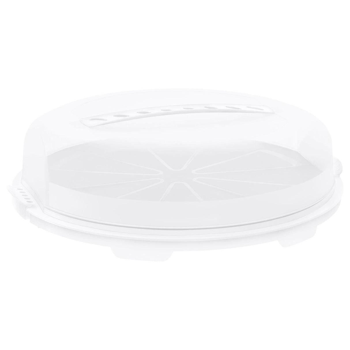 Rotho Frischkuchenbox 35,5 cm weiß transparent