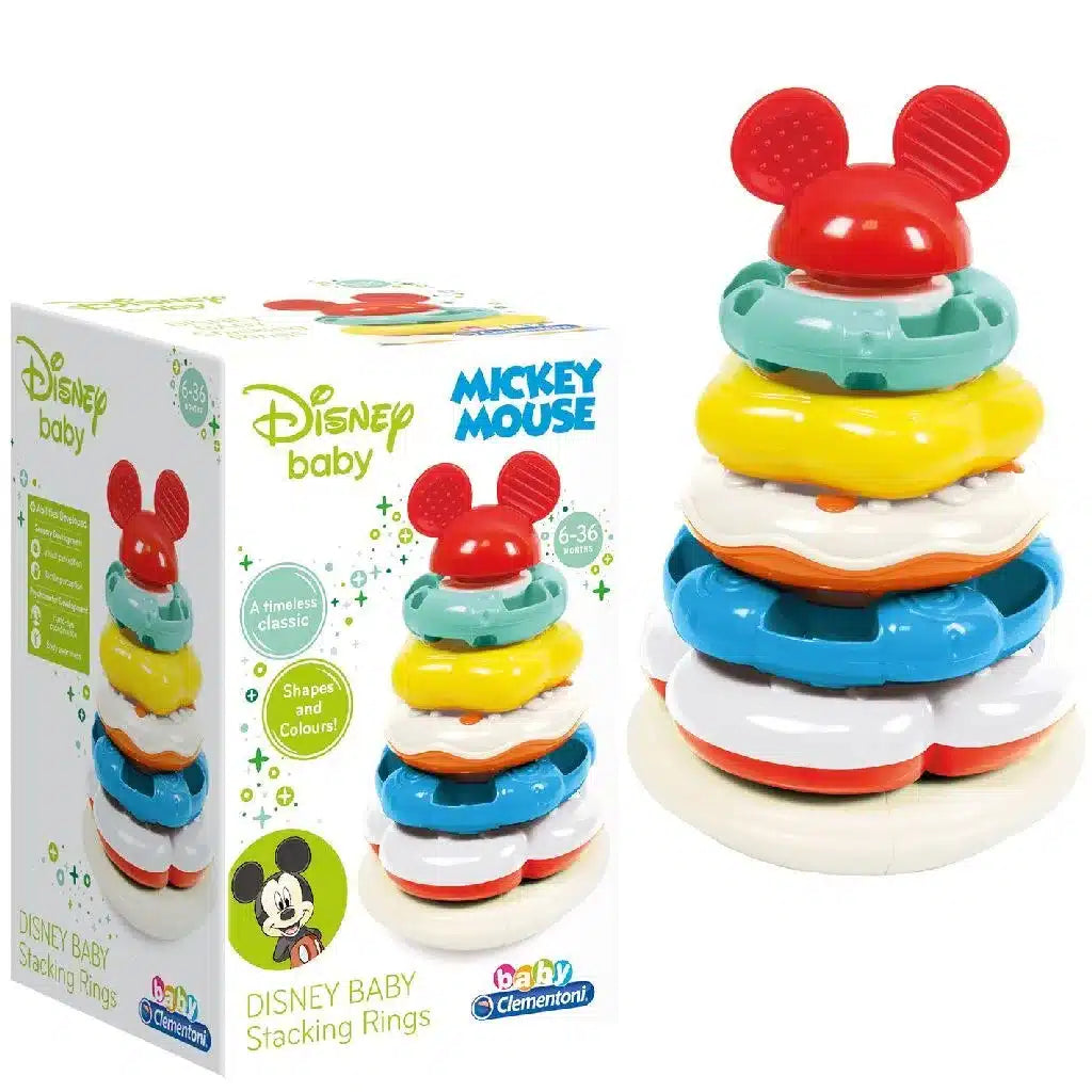 Clementoni – Disney Mickey Mouse Stapelringe