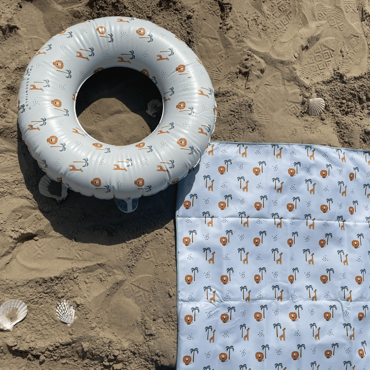 Dschungel | mehrfarbiges Schwimmbad ø 55 cm