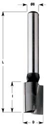 Cmt-Nutenfräser z2+1 hw s=8x50 d=12x40x90