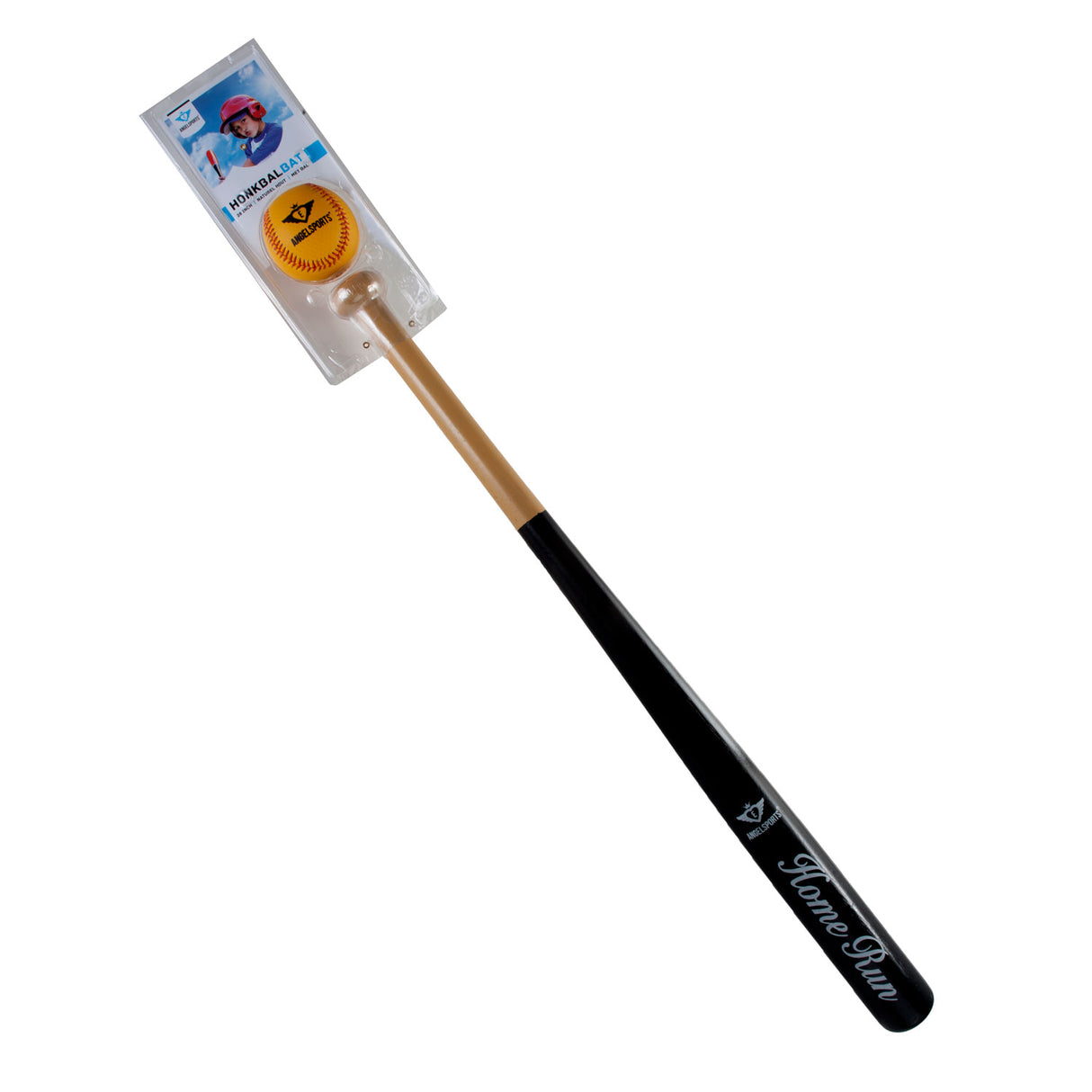 Baseballschläger mit Baseball
