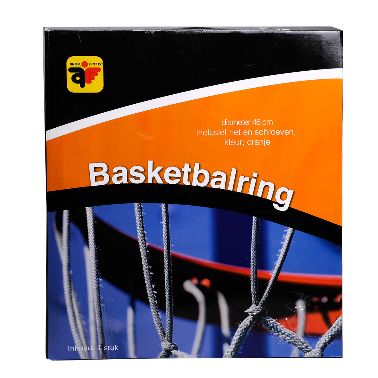 Basketballring med nett