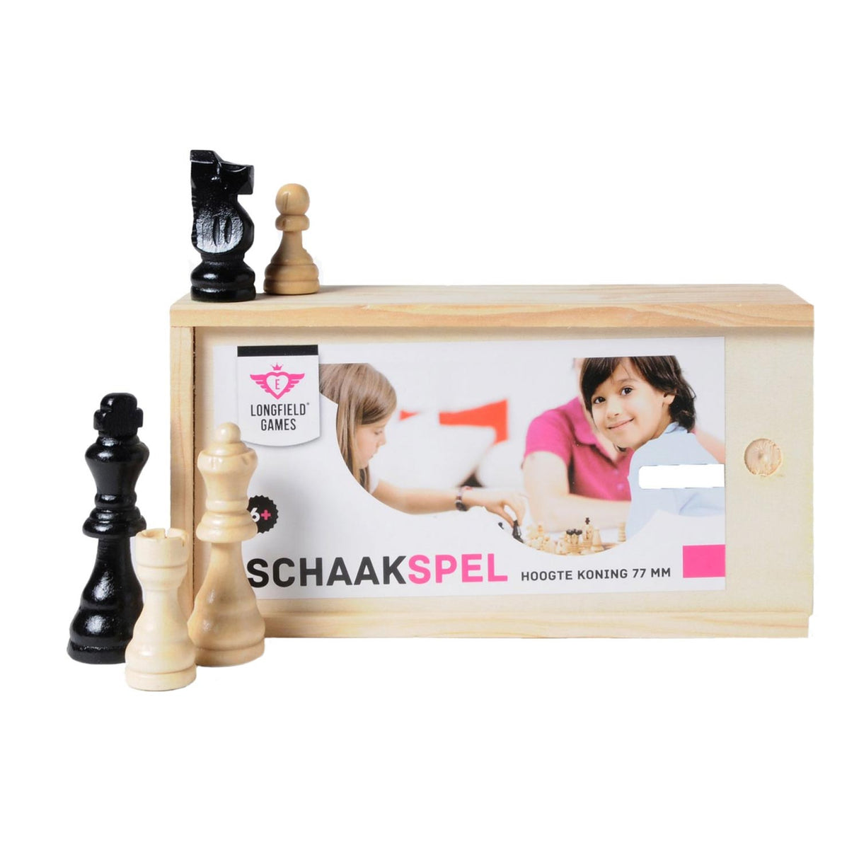 Esshouten Chess Pieces dans la boîte