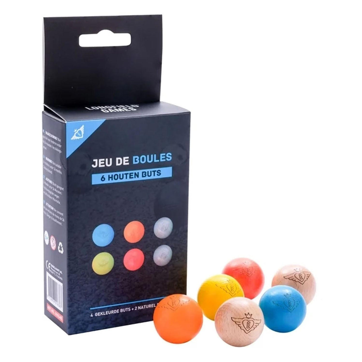 Engelhart Boule-Kugeln, 6-tlg.