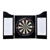 Engelhart Holzschrank mit Sisal-Dartscheibe inkl. Dart-Set