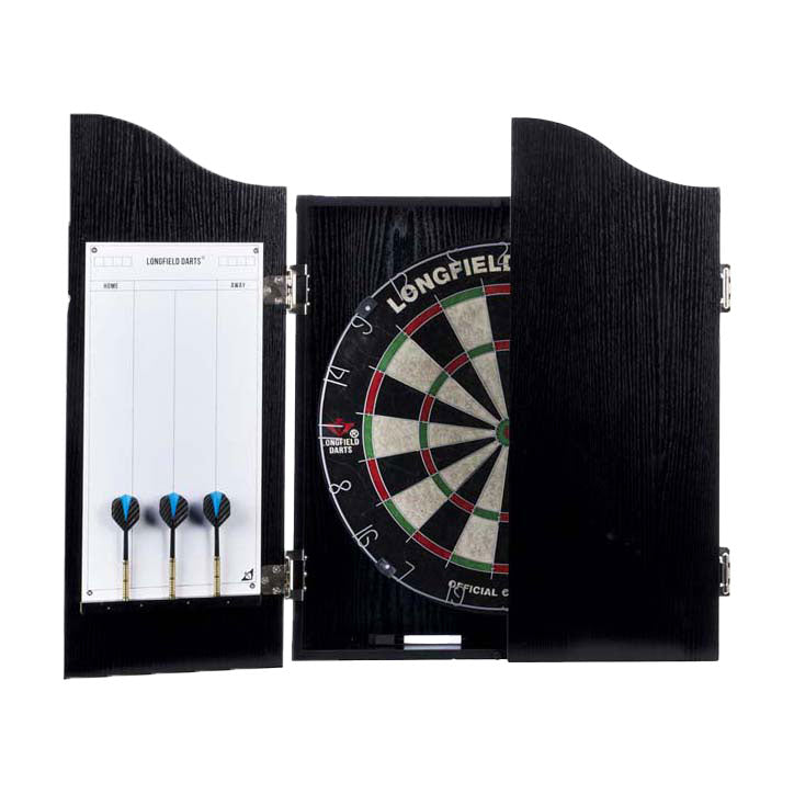 ABI Wooden CNET mit Sisal Dartboard inkl. Dartset