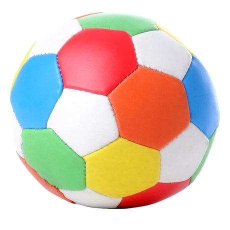 Engelhart Soft Softball 10 cm – mehrfarbig – 32 Panels – Schaumstoff-Spielball – Freizeitball – Sport- und Spielball – kindgerechtes Spielzeug –