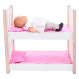 Bambole Bunkingbed Pink White