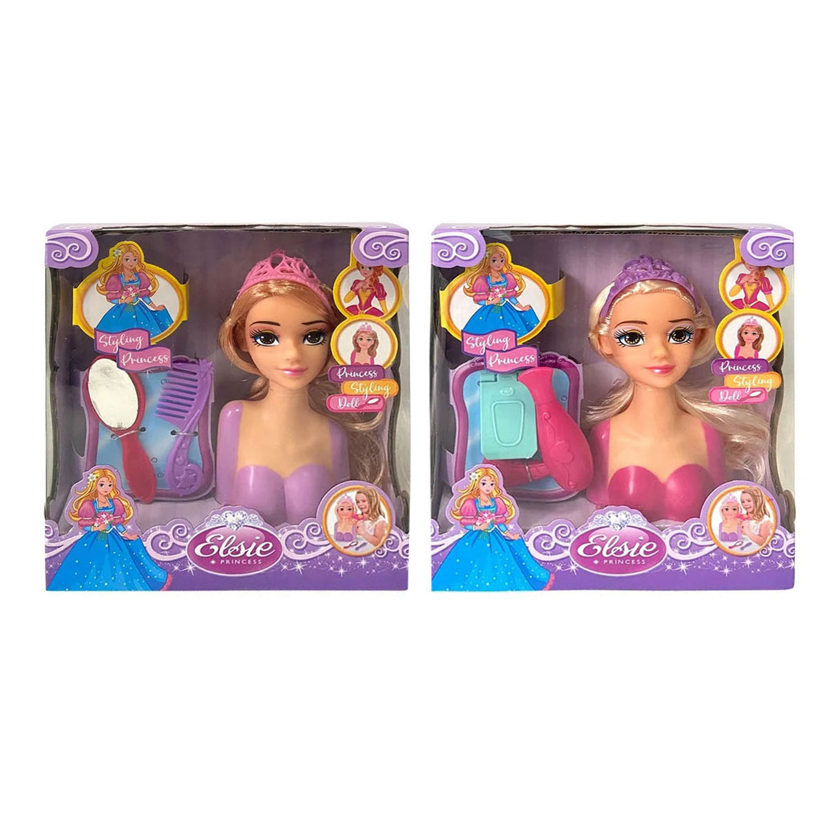 Kappop -Prinzessin mit Accessoires