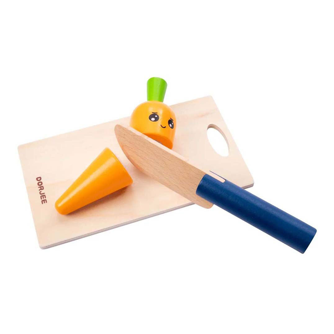 Holzschneideset für Gemüse und Obst