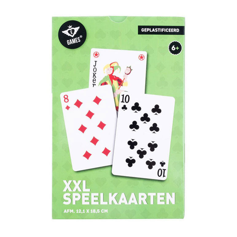 Spielkarten xxl 18,5 x 12 cm | 5 Stück