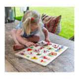 Engelhart Knopfpuzzle Holzbauernhof 40x30 cm