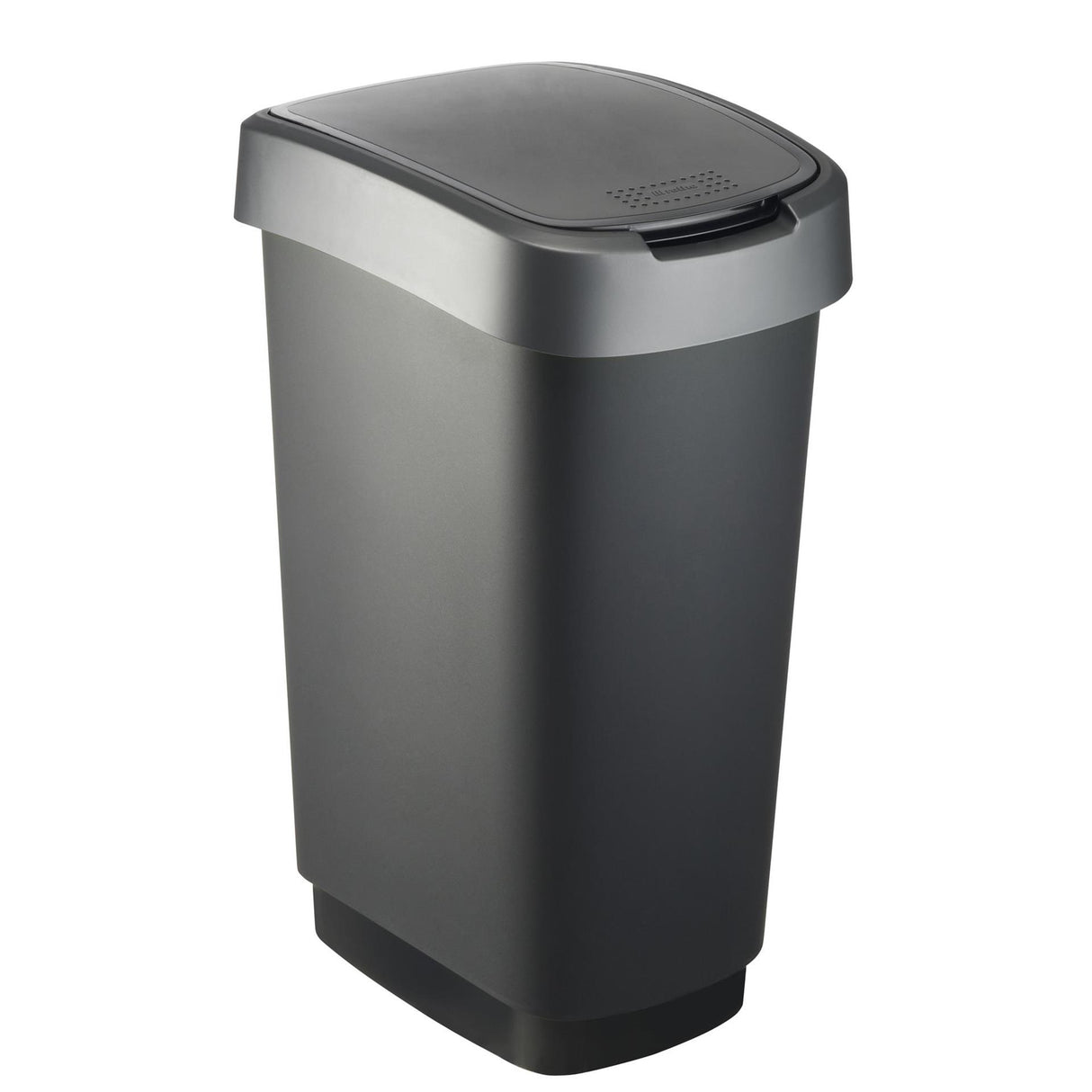 Rotho Twist Abfallbehälter 50l schwarz