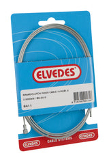 ELVEDES CLUTCH INNER KABEL 2000 mm 1 × 19 Drahtverzinkt Ø1,5 mm mit V-Nipple (auf der Karte)