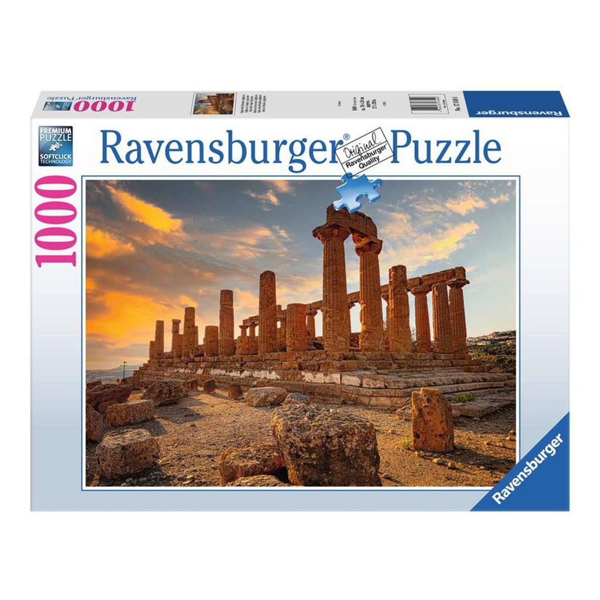 Ravensburger Jigsaw Puzzle Italienische Landschaften Sizilien 1, 1000st.
