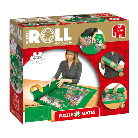 Jumbo-Puzzlematte, Puzzlerolle, Puzzlerolle für Puzzles von 500 bis 1500