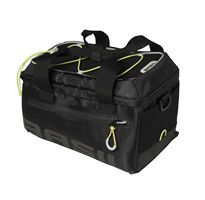 Basil Miles Trunkbag Sporty Black Buggage Business Bag pour les fonds sportifs 7L Black Lime