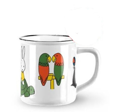 Miffy Becher Tiere ø8xh7,5cm aus Keramik