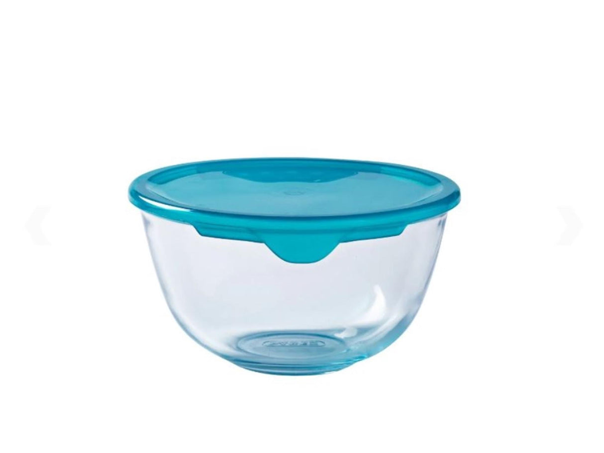 Pyrex-Rührschüssel mit Deckel 2l ø21cm
