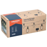No brand Solar-Gartenbeleuchtungsgirlande 3,8 m | 2 Stk