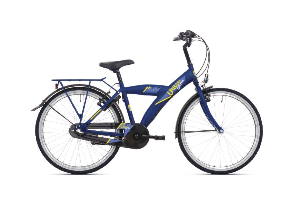 Bikefun Kinderrad Bicycle Urban City 26 Zoll mit Nexus 3 Gear Remaf - Cobalt Matt Blue