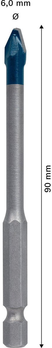Bosch Expert Hex-9 Hartkeramikbohrer 6 x 90 mm – 2608900590